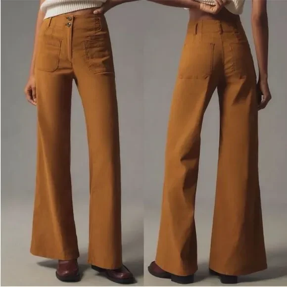 Maeve The Junie Jean high waisted flare pants- 24P - Picture 2 of 9